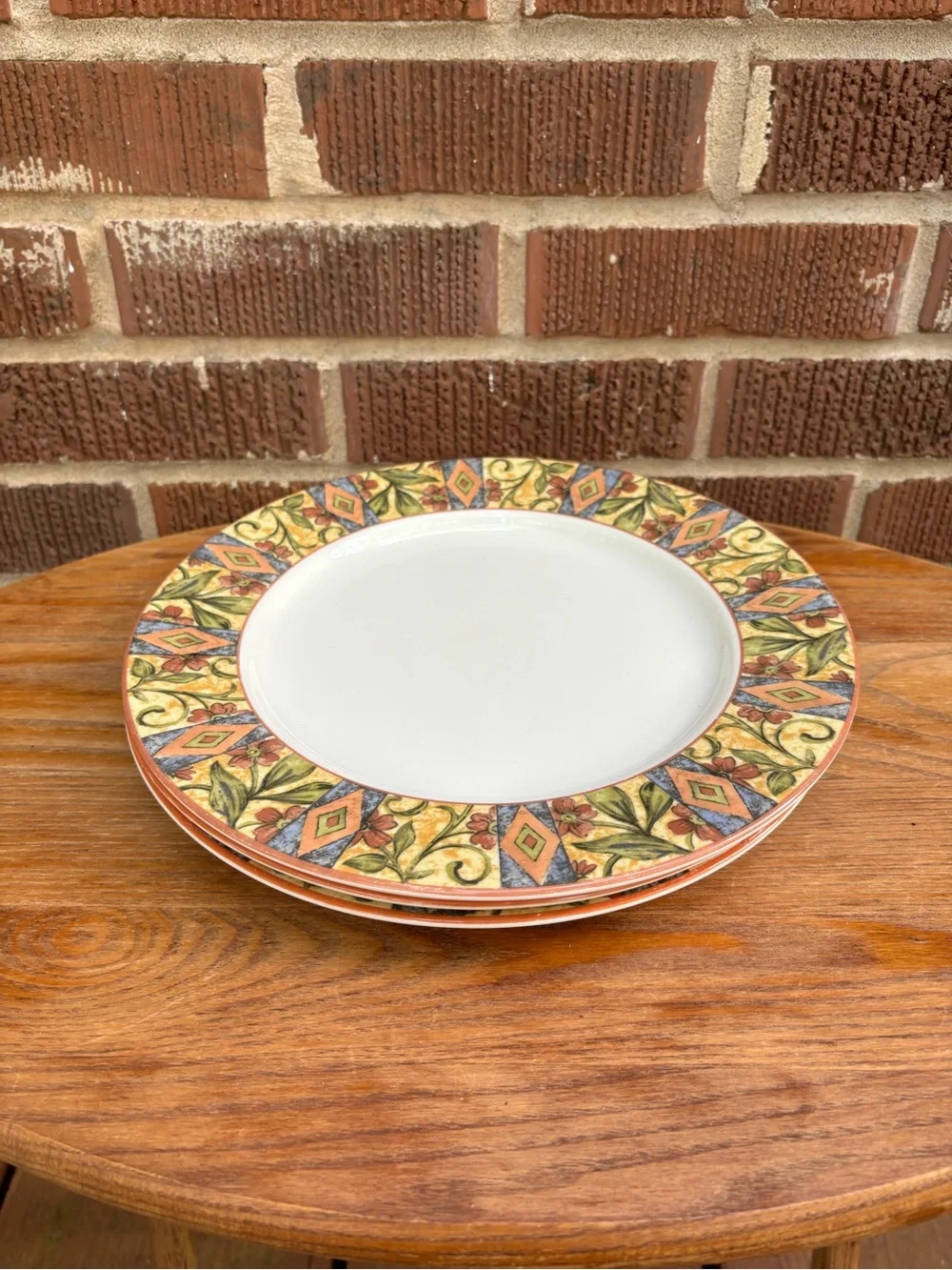 Royal Doulton Everyday Cinnabar Dinner Plates 11” Fine China Set of 3 Indonesia